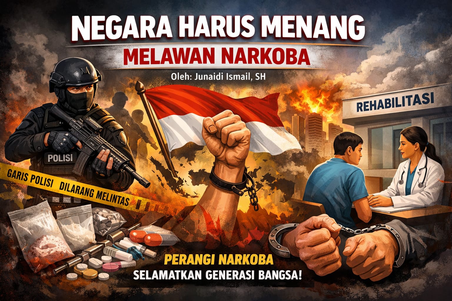 Negara Harus Menang Melawan Narkoba