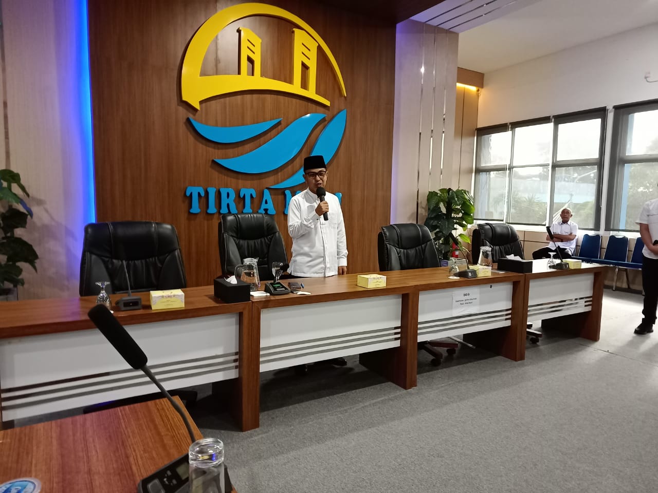 Gebrakan 100 Hari Kerja, Dirut Tirta Musi Teddy Andrian Targetkan Respon Cepat 24 Jam