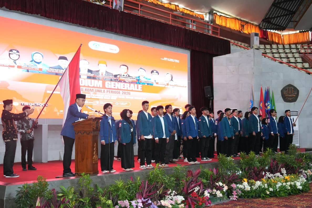 Lantik Pengurus BEM Unila, Rektor dan Gubernur Lampung Tekankan Peran Mahasiswa Menuju Indonesia Emas 2045