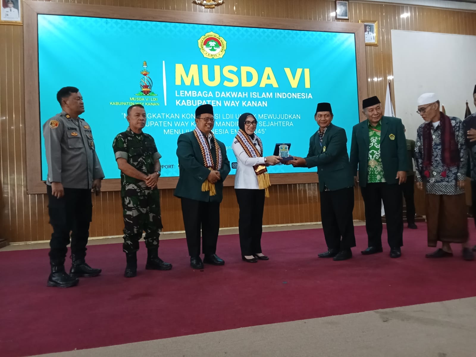 Bupati Way Kanan Ayu Asalasiyah Puji Kontribusi LDII dalam Ketahanan Pangan dan Ekonomi