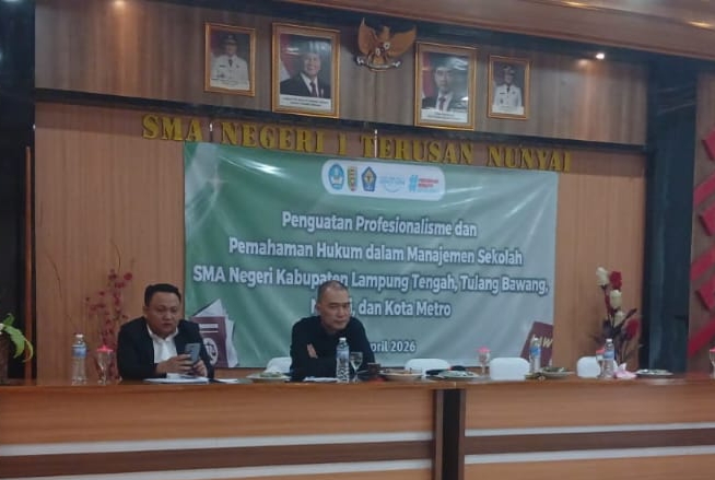 Cegah Jeratan Hukum, Kepala SMAN se-Lampung Usul Pembentukan Lembaga Bantuan Hukum