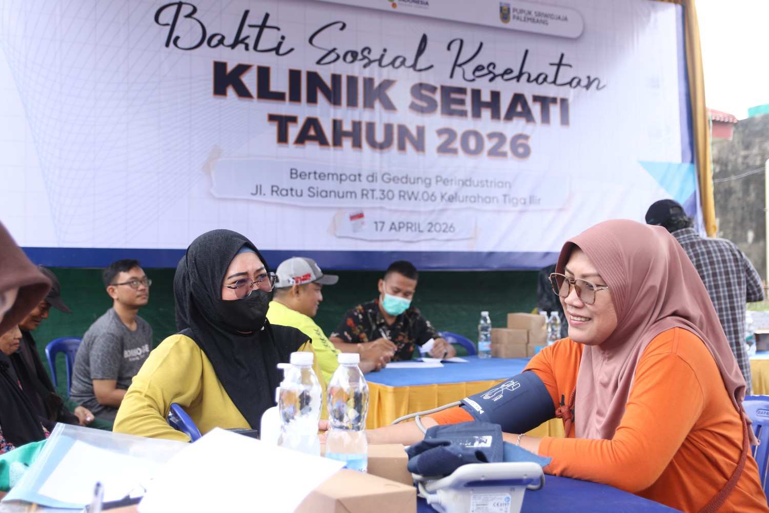 Klinik Sehati Batch 2, Bukti Nyata Pusri Peduli Kesehatan Masyarakat