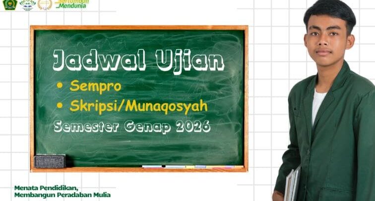 Prodi MPI UIN RIL Tetapkan Jadwal Ujian Skripsi dan Seminar Proposal