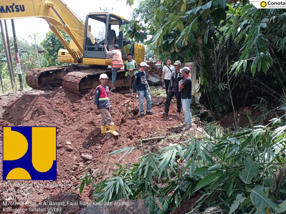 Akses Vital di Jati Agung Diperbaiki, Warga Harap Jembatan Pendem Segera Rampung