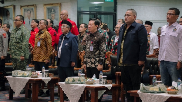 Sekdaprov Marindo Kurniawan Hadiri Pelantikan JMSI Lampung 2025–2030, Tekankan Integritas dan Kredibilitas Media Siber