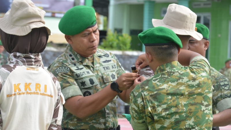 Kodim 0427/Way Kanan Buka KKRI 2026, Cetak Generasi Muda Disiplin dan Nasionalis