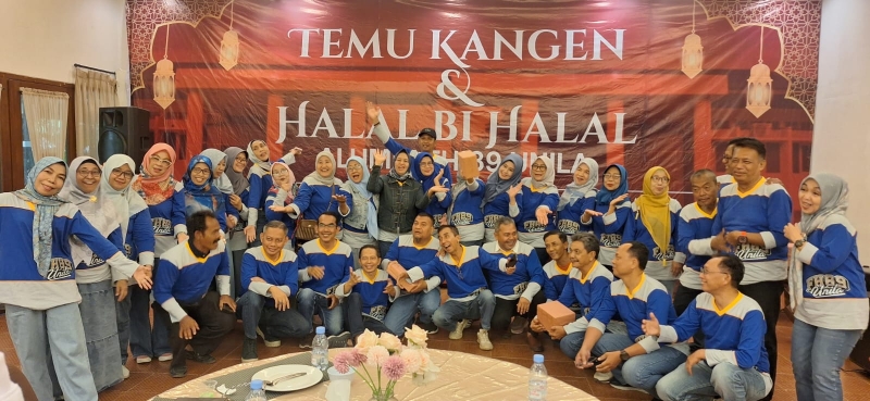 Temu Kangen FH 89 Unila, Alumni Pererat Silaturahmi dalam Halal Bihalal Penuh Keakraban