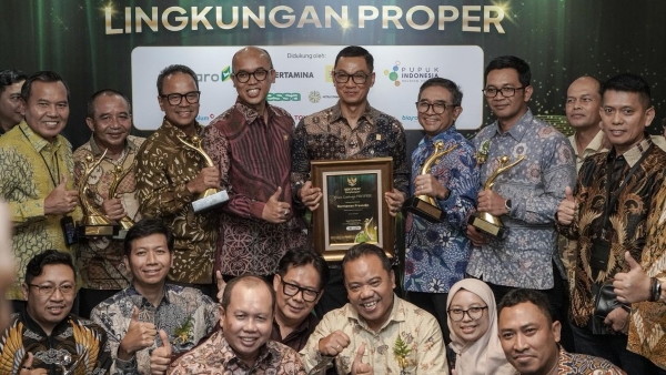 PLN Nusantara Power Raih PROPER Hijau Perdana di Lampung Lewat PLTA Way Besai