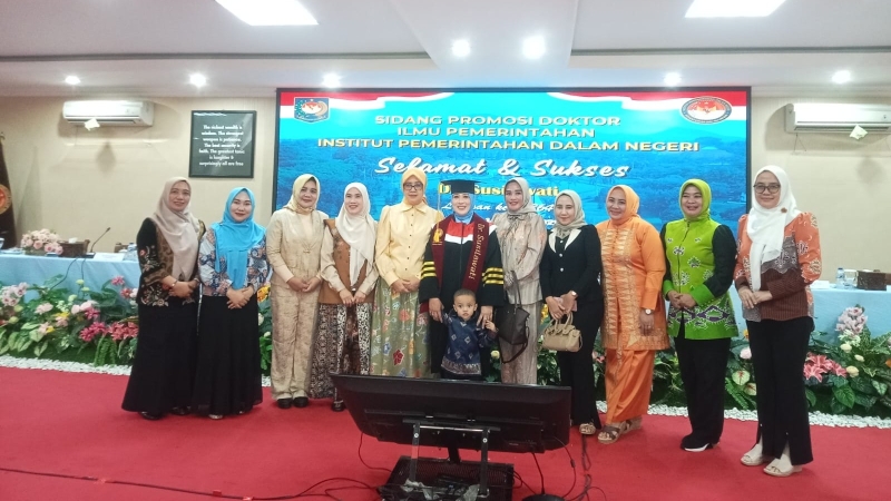 Susilawati Cetak Sejarah, ASN Wanita Pertama Pemkab Tulang Bawang Raih Doktor Ilmu Pemerintahan di IPDN