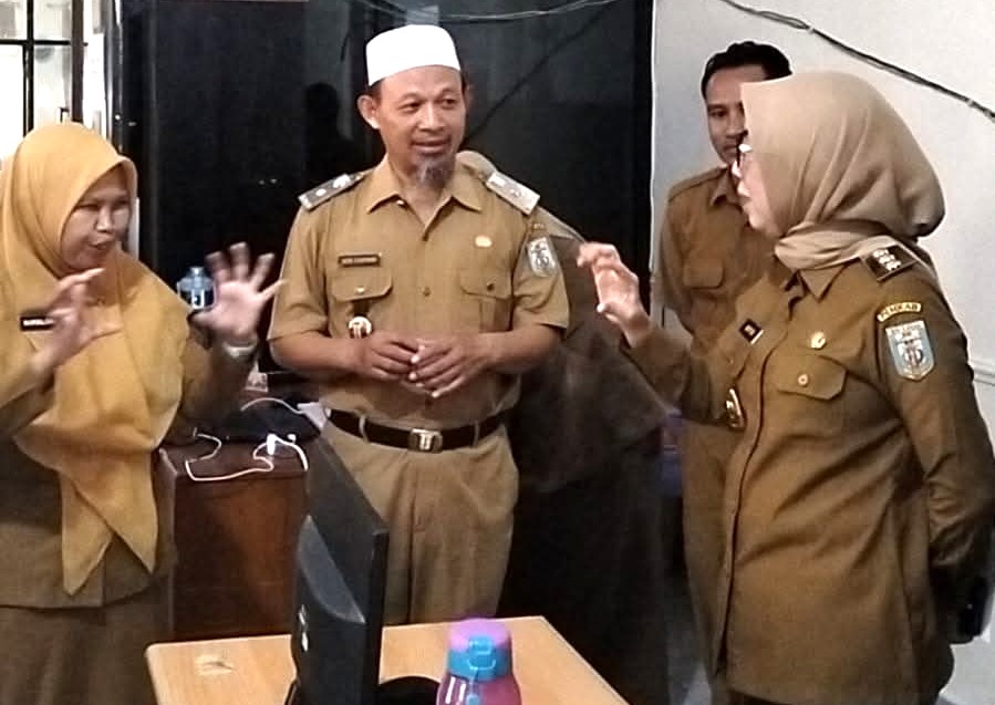 Pastikan Pelayanan Optimal, Bupati Ayu Monitoring Disdukcapil Way Kanan
