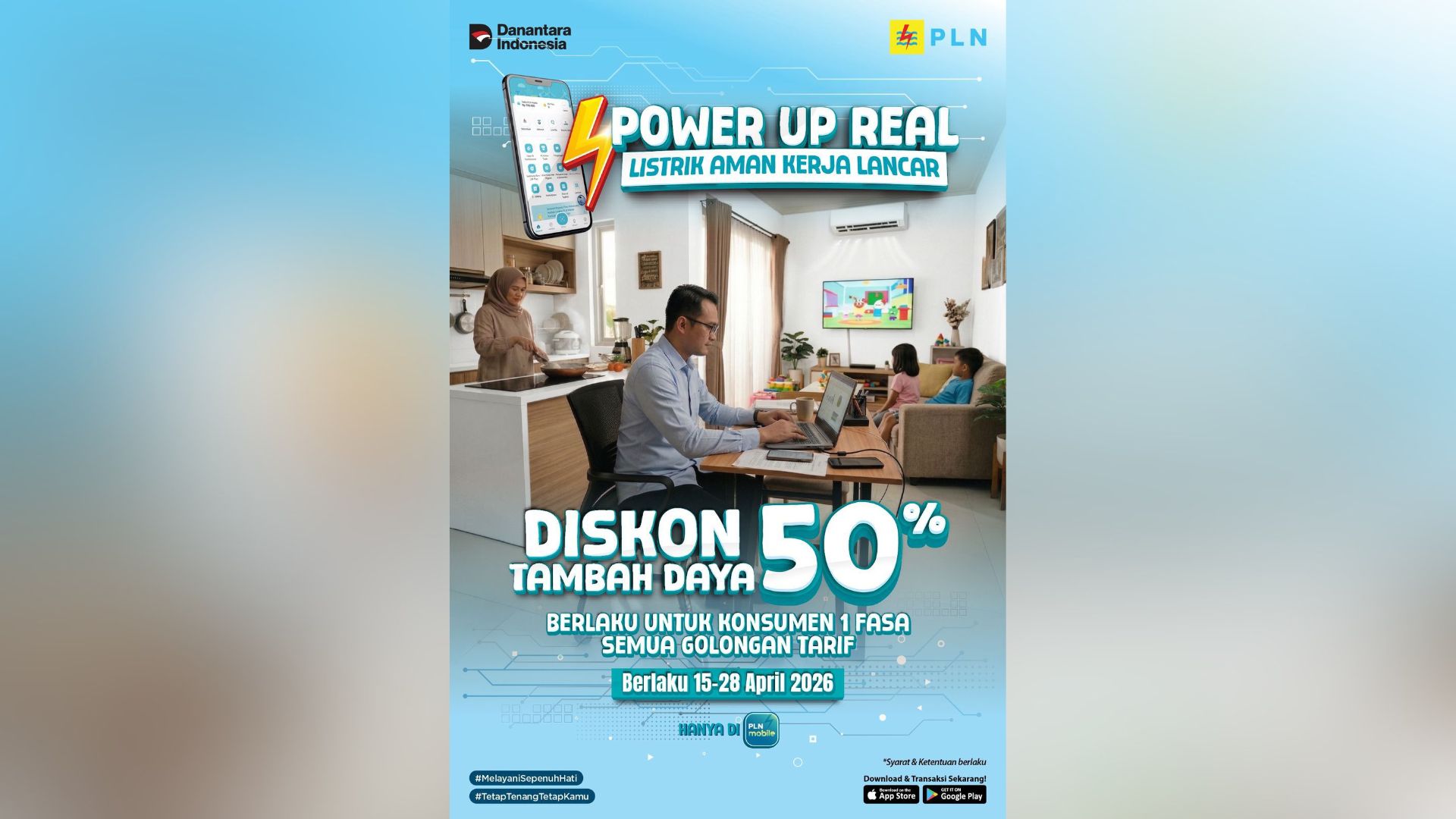PLN Berikan Diskon 50 Persen Tambah Daya Lewat Program Power Up Real di Lampung
