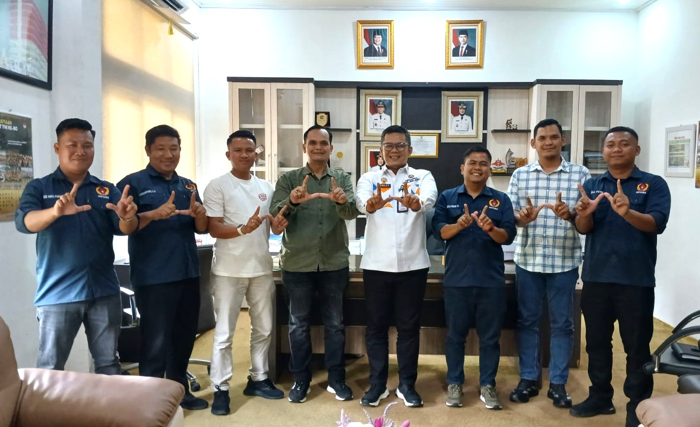 KONI Way Kanan Temui Sekda, Bahas Dukungan Atlet hingga Persiapan Porkab dan Porprov 2026