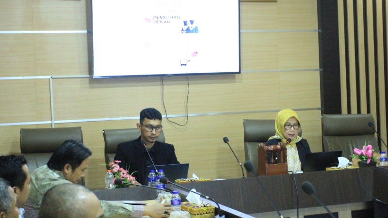 Senat FKIP Unila Tetapkan 3 Besar Calon Dekan 2026–2030