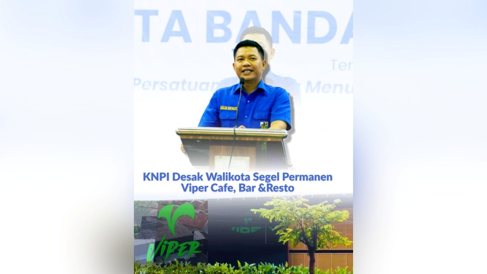 KNPI Desak Wali Kota Bandar Lampung Segel Permanen Viper Cafe, Bar & Resto, Diduga Belum Kantongi Izin