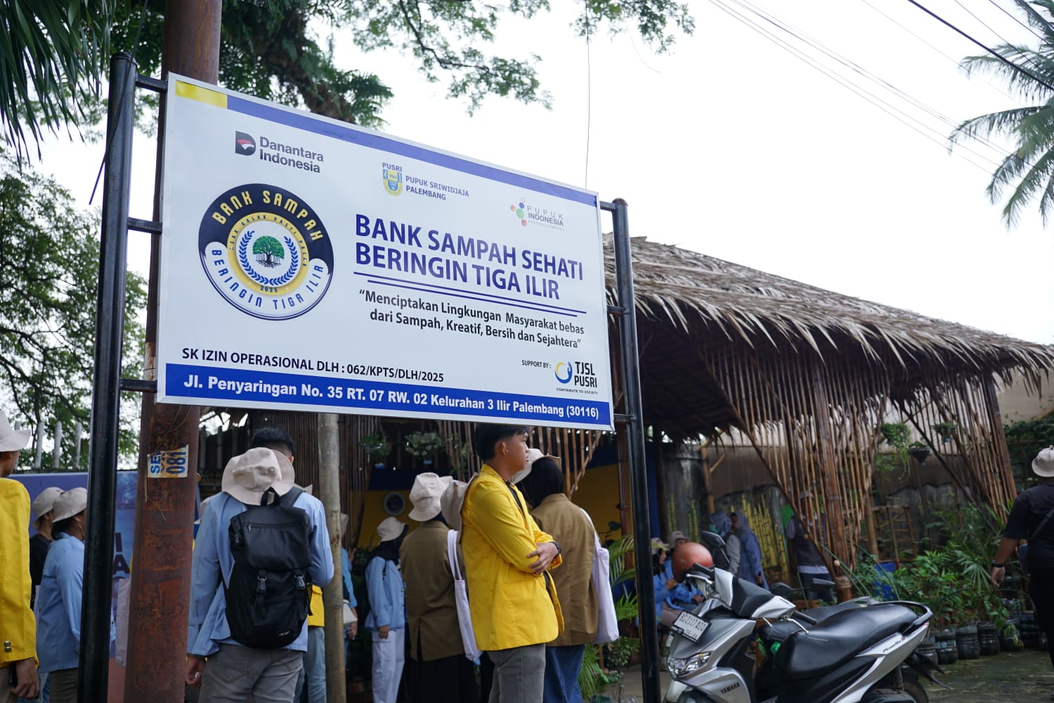 Pusri Dorong Circular Economy, Bank Sampah Sehati di Palembang Berdayakan Warga