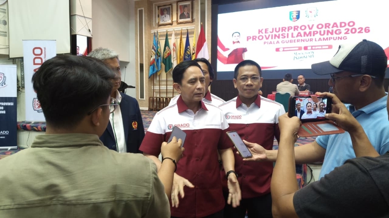 Kejurprov ORADO Lampung 2026 Jadi Gerbang Atlet Menuju Kejurnas