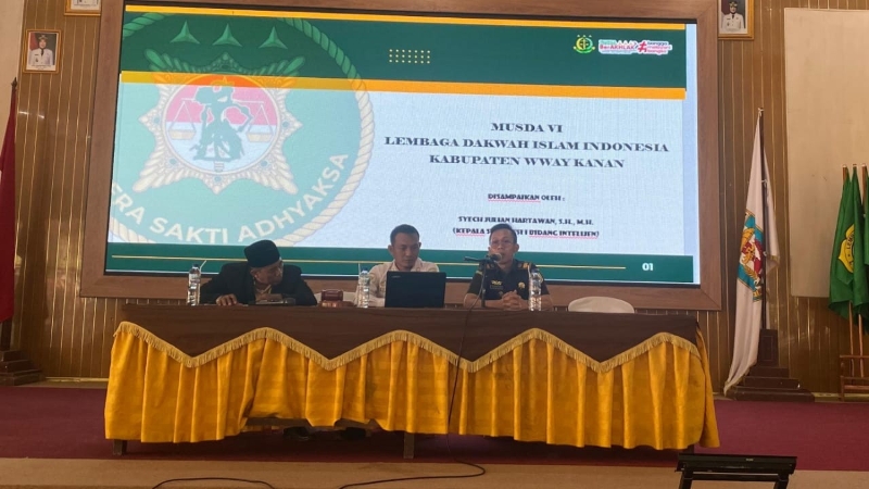 Kejari Way Kanan Tekankan Toleransi dalam Musda VI LDII, Cegah Radikalisme