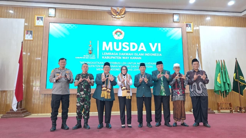 Ketua DPW LDII Lampung Hadiri Musda VI Way Kanan, Perkuat Sinergi dengan Pemda