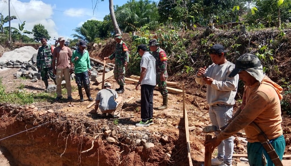 Percepat Akses Desa, Pembangunan Jembatan Garuda Terus Berlanjut
