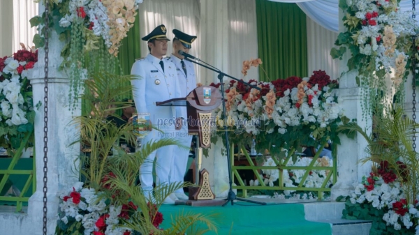 Pemkab Pesibar Sukses Gelar Upacara HUT ke-13, Dorong Optimalisasi Potensi Daerah