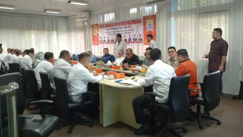 Reses DPRD Palembang Dapil I Soroti Keluhan Air Bersih, Tirta Musi Siapkan Aplikasi Pengaduan Digital