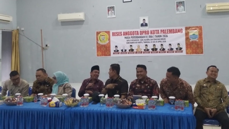 Reses DPRD Palembang Dapil IV Soroti Minimnya Jaringan Gas, Perda SBD Didorong Percepat Pemasangan