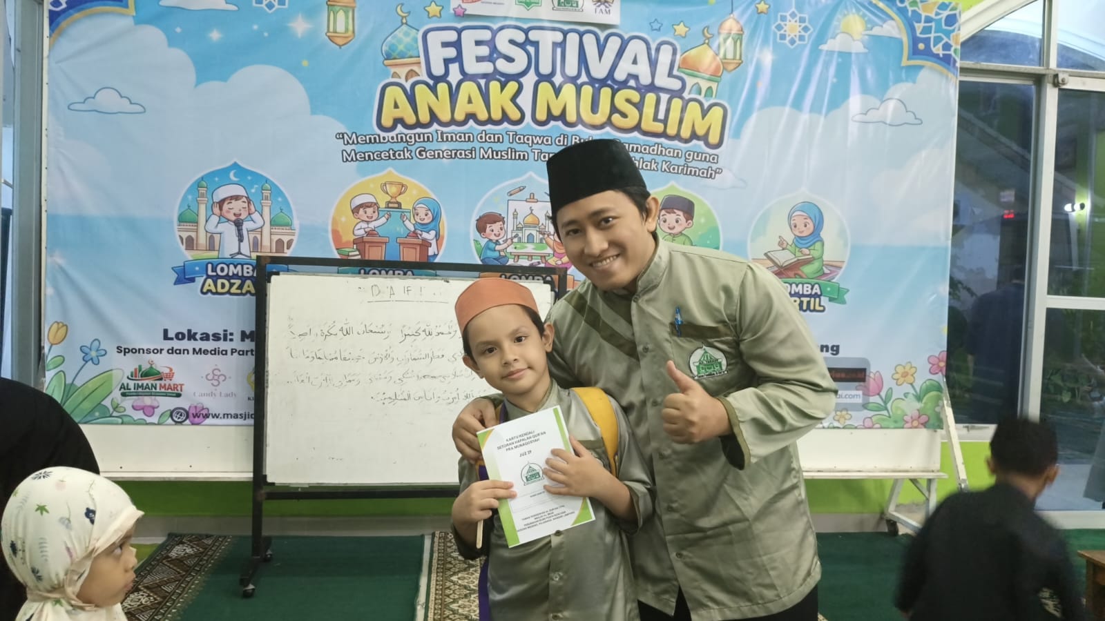 Inovasi Pembelajaran, TPA Al Iman Gedong Meneng Kenalkan Kartu Kendali Hafalan Qur’an