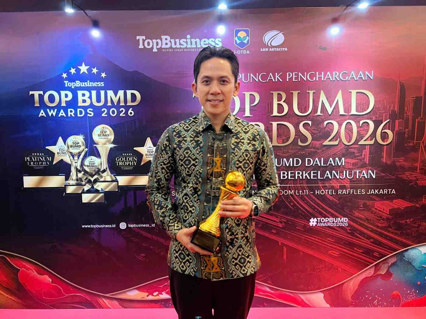 Lampung Selatan Bersinar di TOP BUMD 2026, Perumda Tirta Jasa Raih Bintang 4