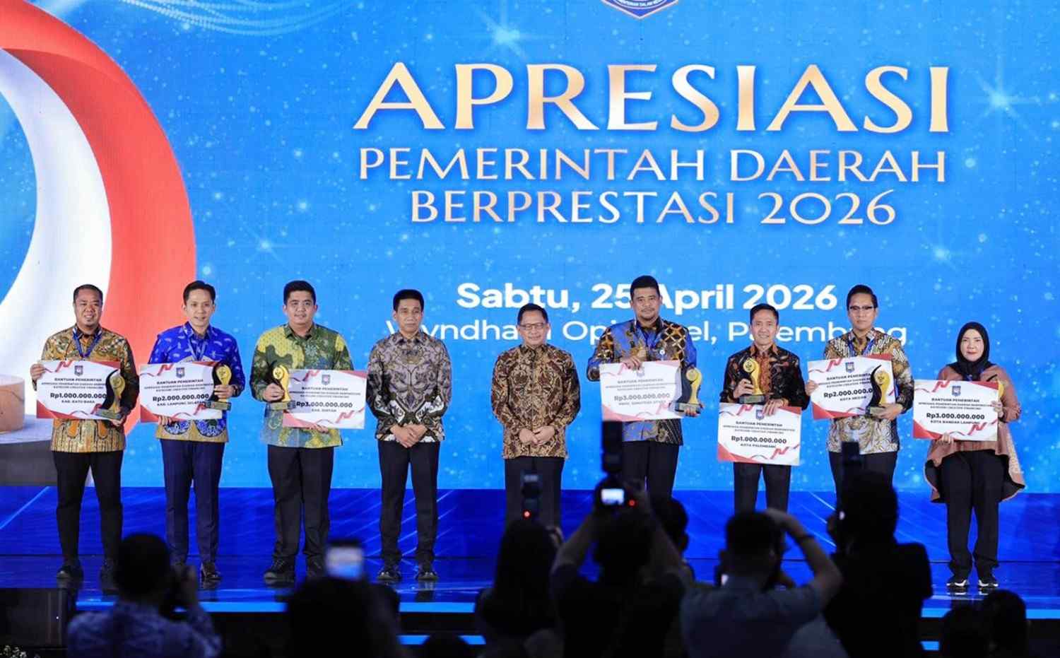 Lampung Selatan Raih Peringkat II Nasional Creative Financing, Dapat Insentif Rp2 Miliar
