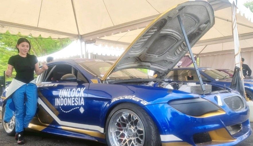 Wendy Walters Tiba di Kalianda, Lintasan Way Handak Mulai Membara