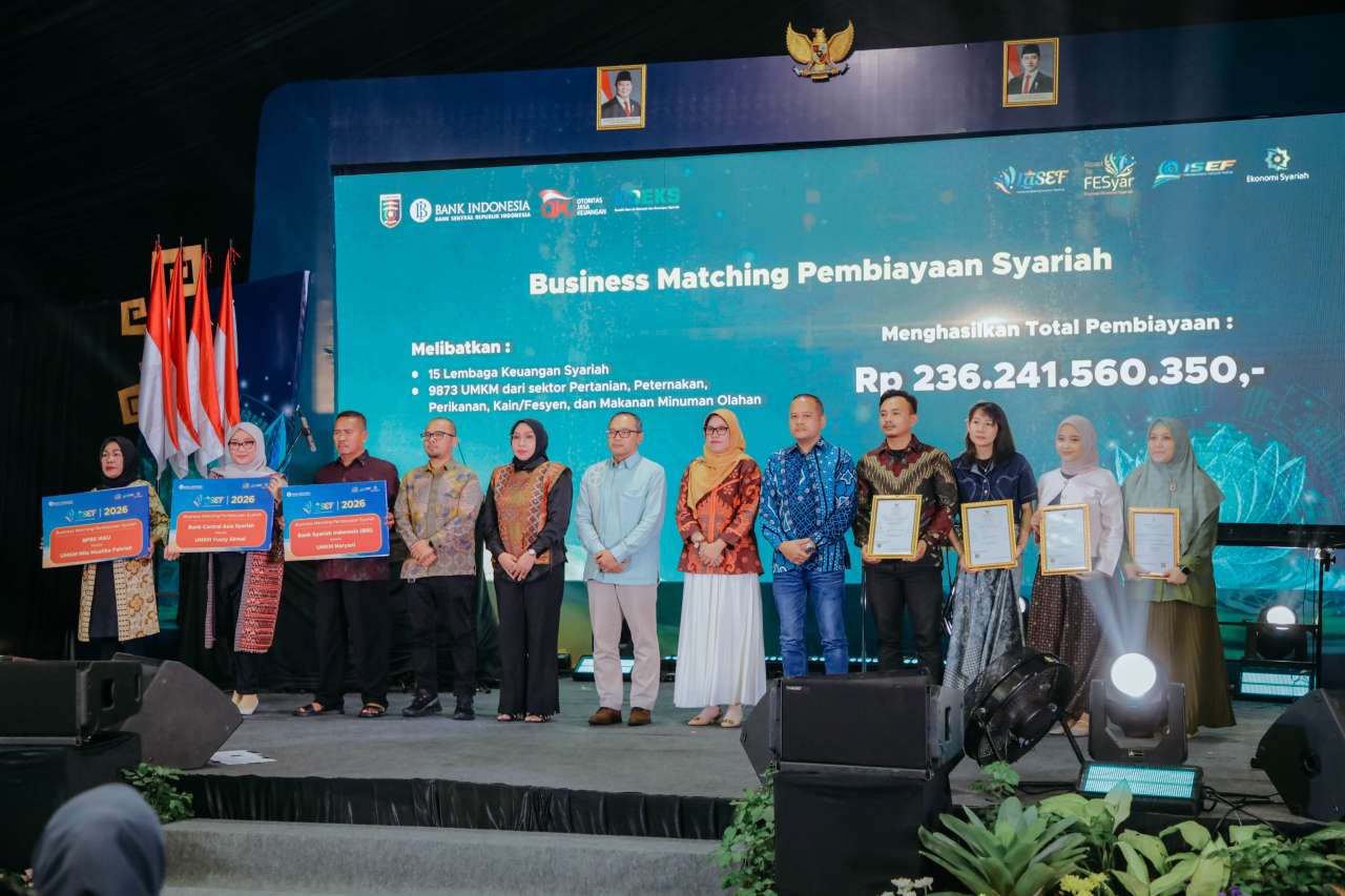 Lampung Sharia Economic Festival 2026 Sukses Besar, Catat Komitmen Pembiayaan Rp230 Miliar