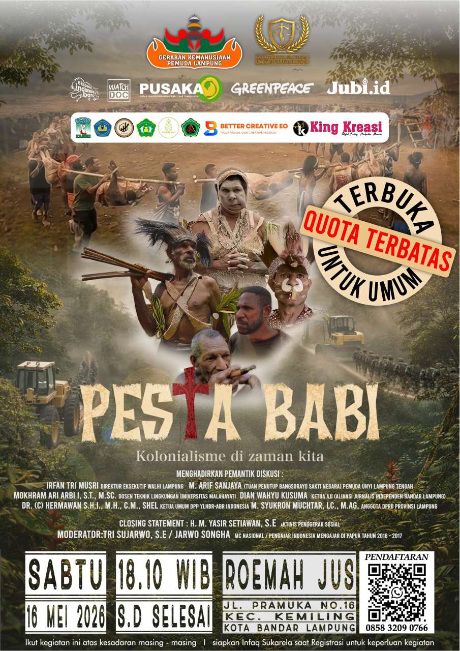 Izin Kampus Dicabut, Diskusi Film Pesta Babi di Bandar Lampung Pindah Lokasi