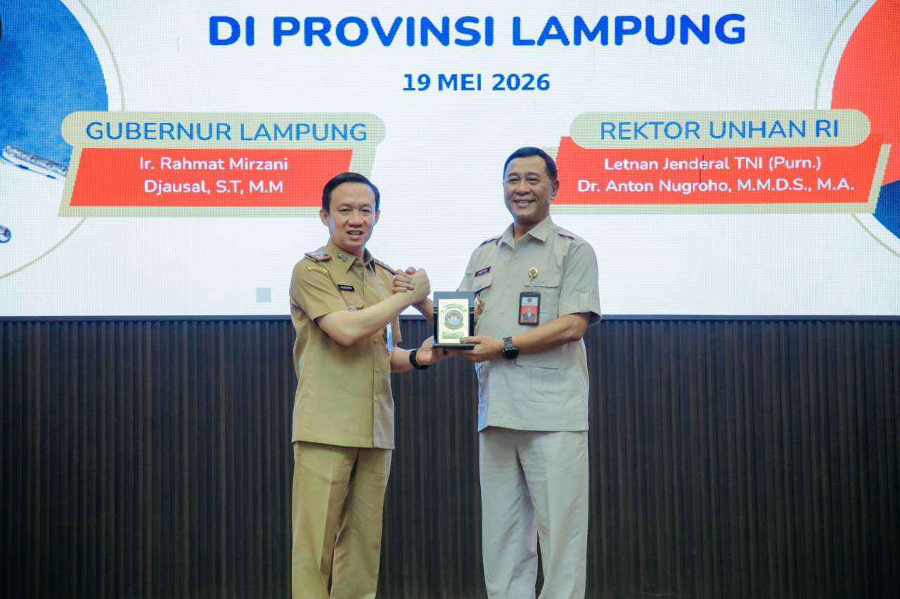 Jadi Lokasi KKDN Unhan, Pemprov Lampung Beberkan Tantangan Ancaman Multidimensi