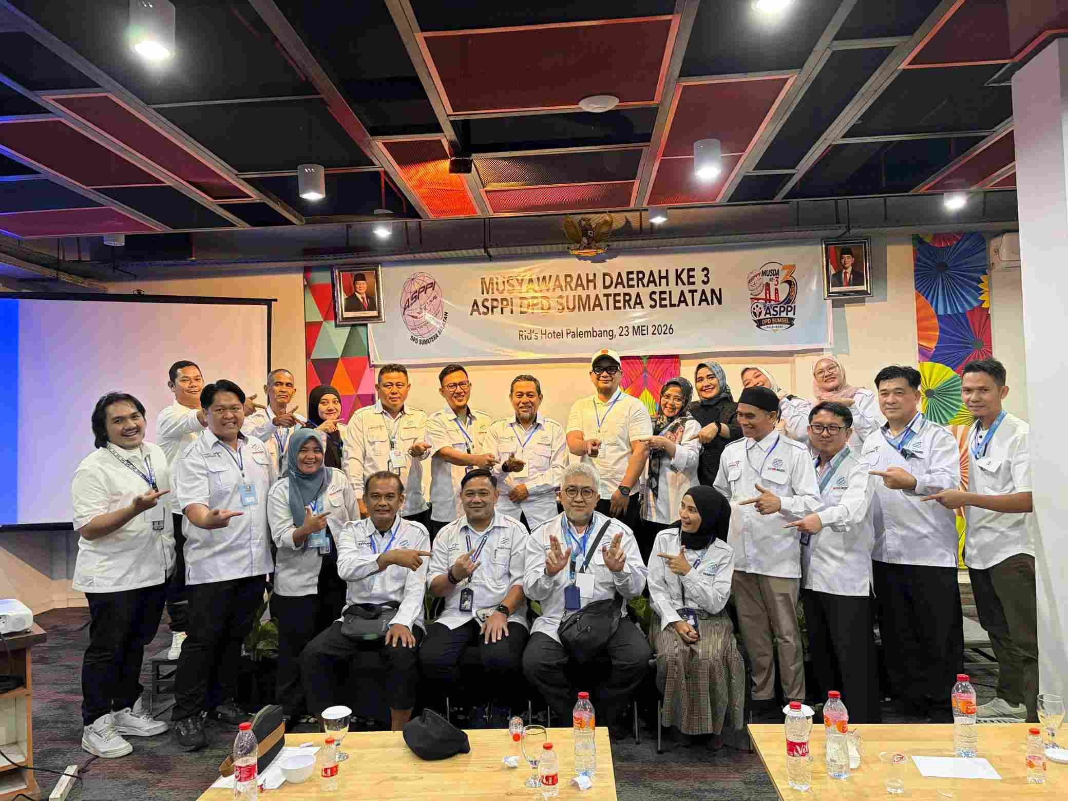 Unggul Telak di Musda III, Cek Evad Kembali Pimpin ASPPI Sumatera Selatan