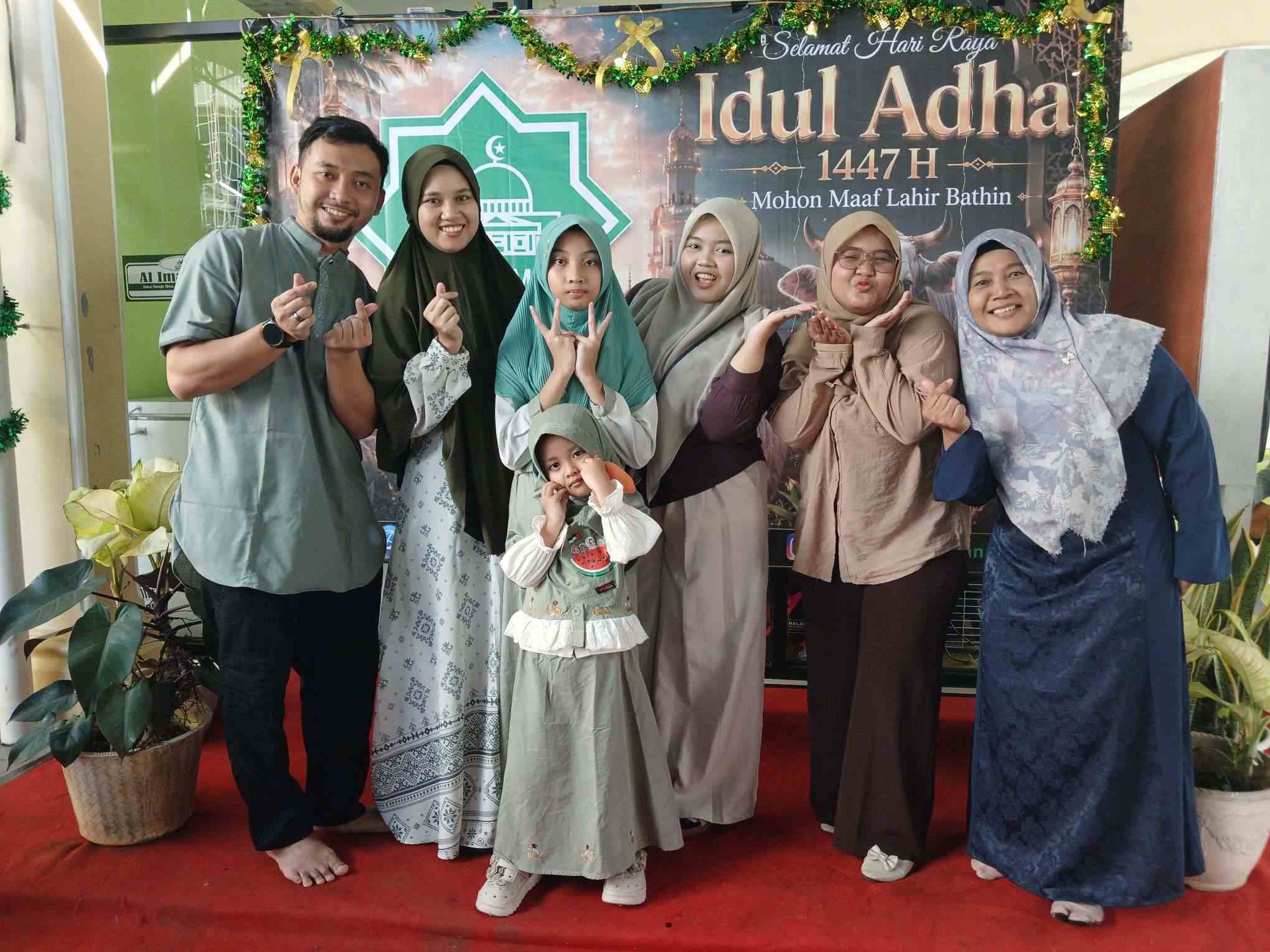 Iduladha 1447 H, DKM Al-Iman Gedong Meneng Rajut Kebersamaan Lewat Shalat Id dan Sarapan Bareng