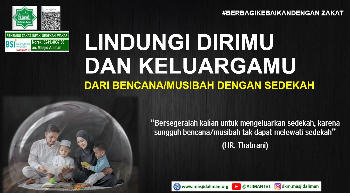 Cegah Bencana dengan Berbagi, Masjid Al Iman Lampung Luncurkan Gerakan Sedekah