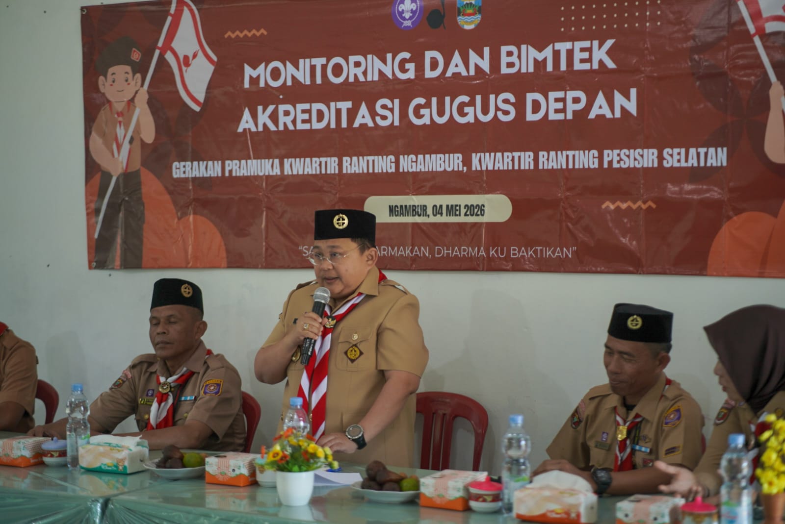 Tingkatkan Mutu Pramuka, Kwarcab Pesisir Barat Gelar Bimtek Akreditasi Gugus Depan 2026