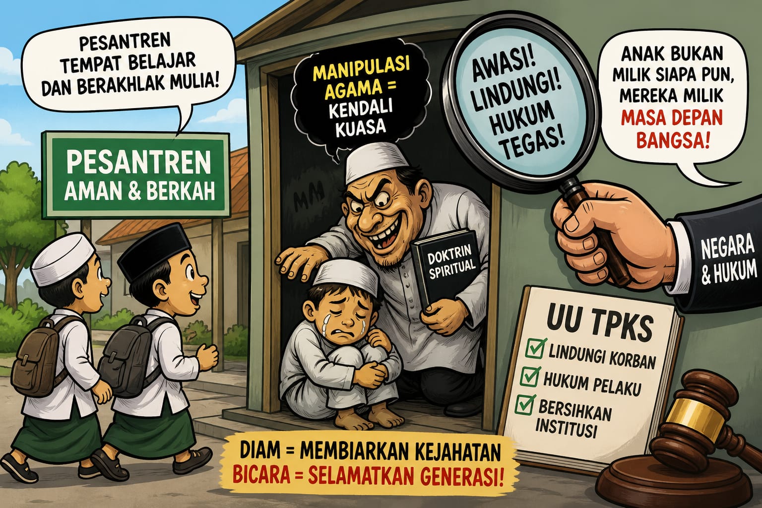 Darurat Perlindungan Anak di Pesantren