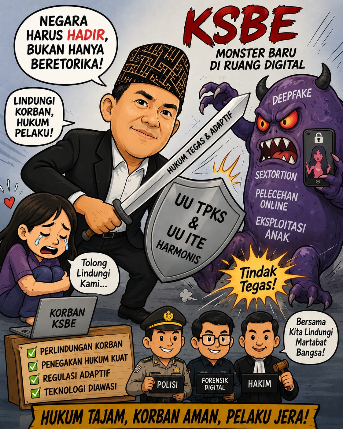 Jerat Digital Tanpa Hukum