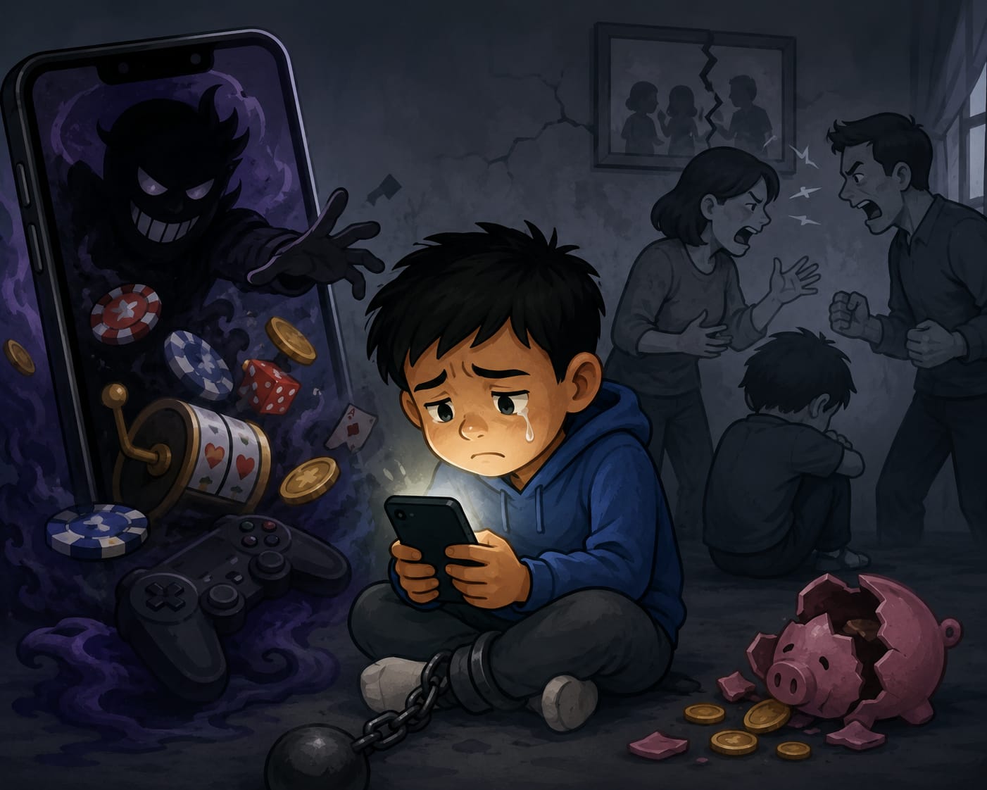 Anak-Anak dalam Jerat Judi Online