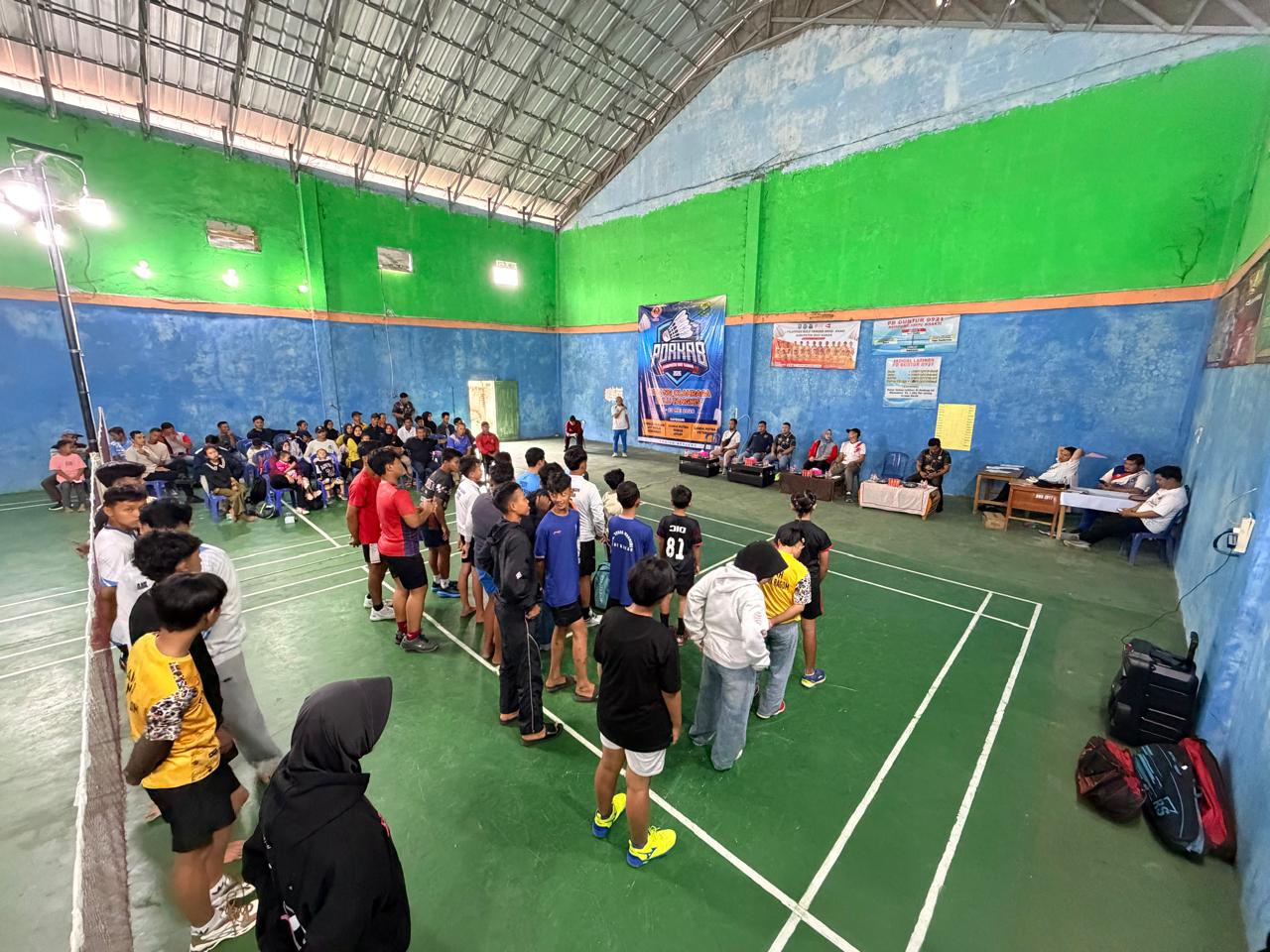 Cabor Bulu Tangkis PORKAB 2026 Dimulai, KONI Way Kanan Ingatkan Pentingnya Nilai Sportivitas