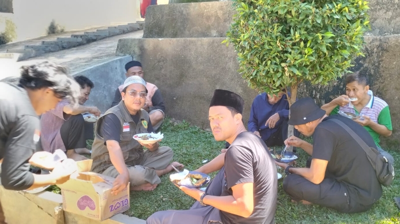 Perdana, Masjid Daarul Hufadz Gelar Pemotongan Hewan Kurban Idul Adha 1447 H
