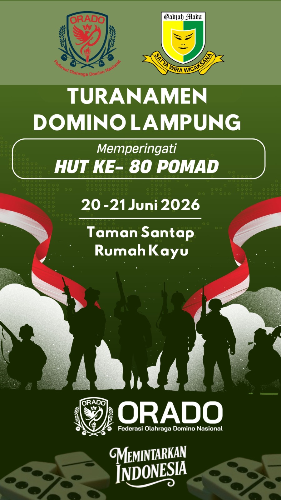 Budhi Darmawan: Turnamen Domino Jadi Ajang Sportivitas dan Silaturahmi