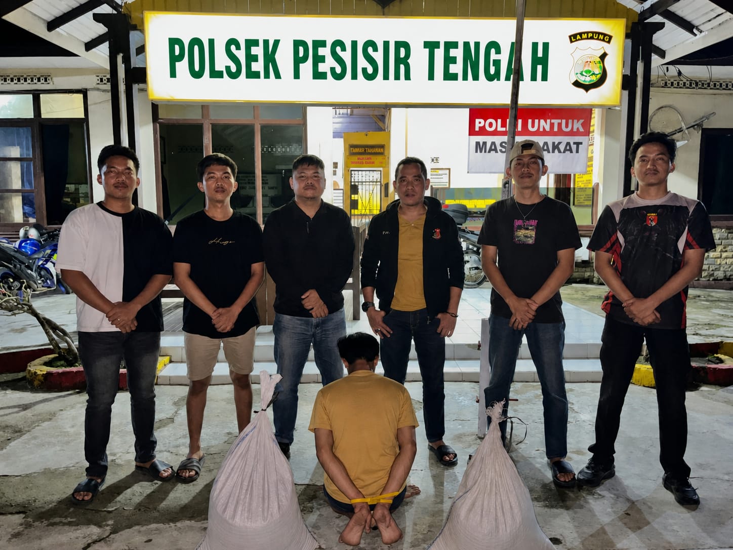 Polsek Pesisir Tengah Berhasil Ungkap Kasus Pencurian dengan Pemberatan