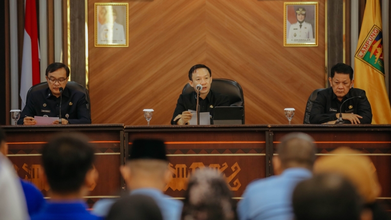 Sekdaprov Lampung Terima Aspirasi Buruh, Tegaskan Komitmen Perkuat Perlindungan Pekerja