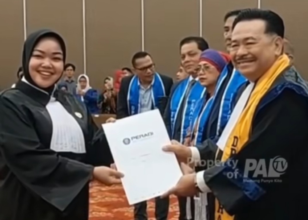 Otto Hasibuan Tegaskan Paradigma Baru KUHP dan Peran Strategis Advokat di Pelantikan Advokat