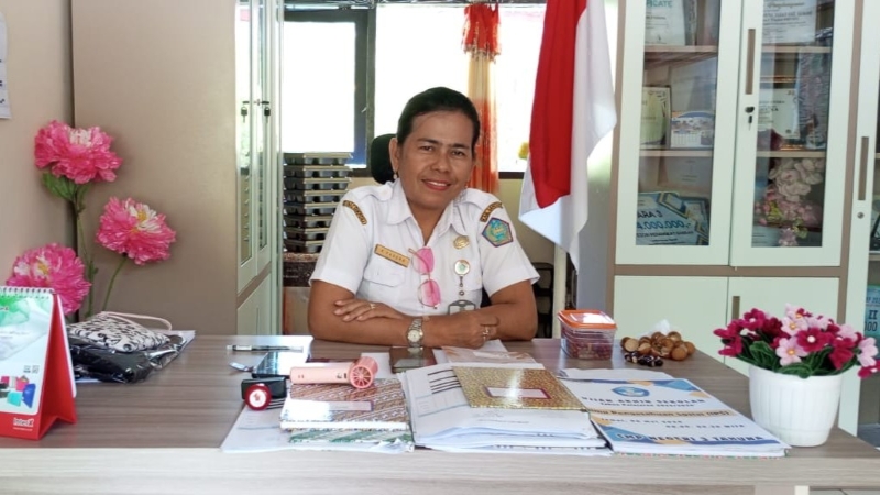 54 Siswa SMP Negeri 3 Tahuna Antusias Ikuti Ujian Manual di Tengah Kendala Jaringan