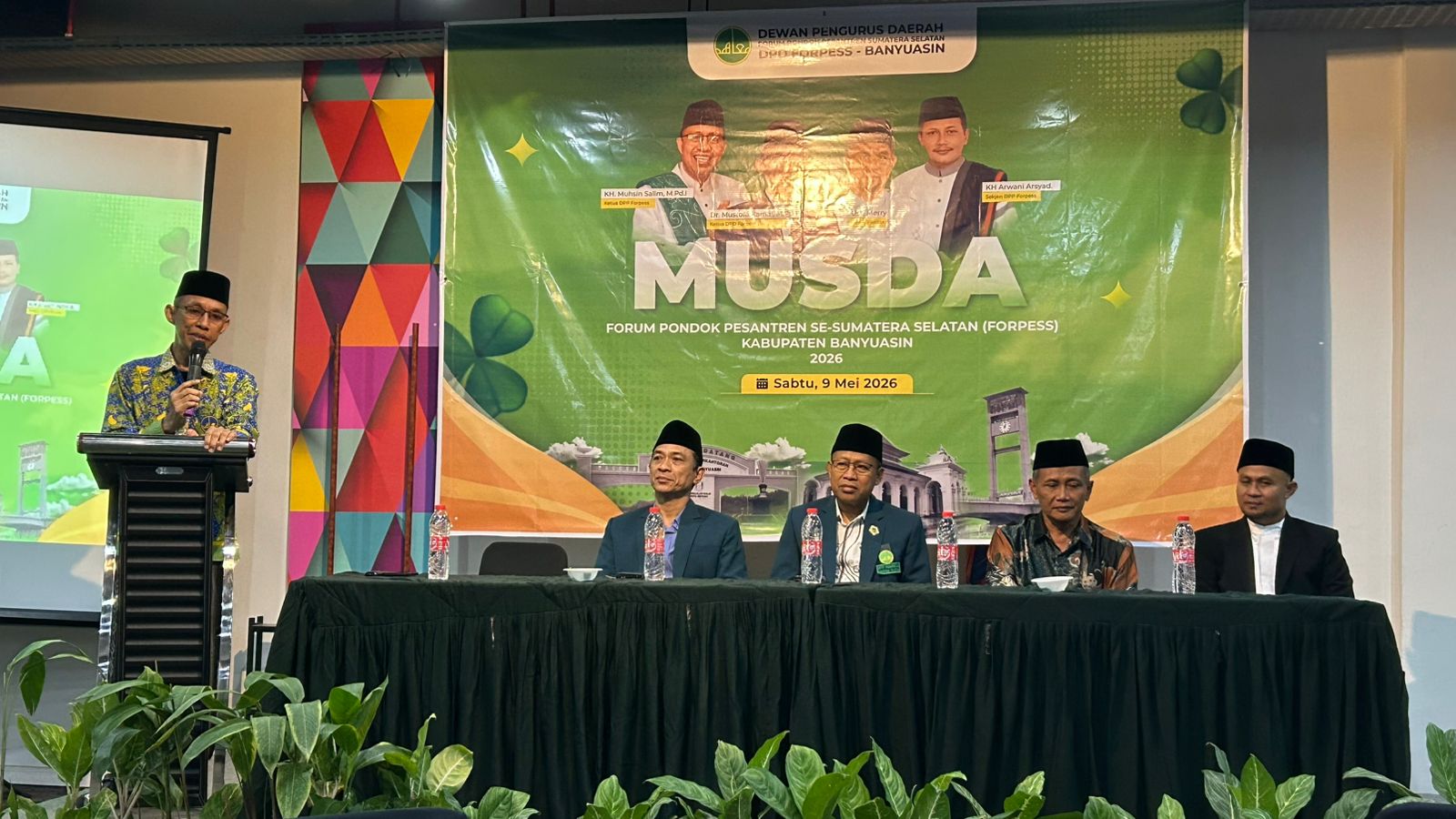 Ekonomi Pesantren Jadi Fokus Utama Kepemimpinan Kiayi Ary Sopian di FORPES Banyuasin