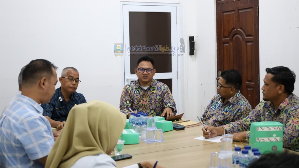 Plh Sekda Pesisir Barat Koordinasi dengan Satker PPS Lampung Bahas Sekolah Rakyat