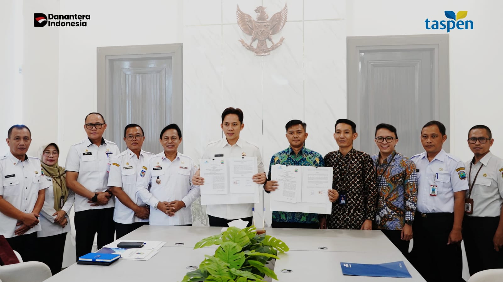 PT TASPEN dan Pemkab Lampung Selatan Perpanjang Kerja Sama Pelayanan ASN dan PPPK